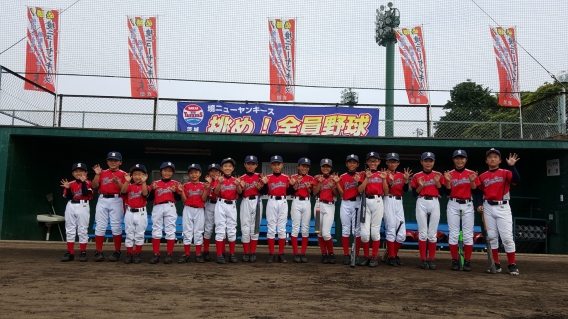全日本学童軟式野球茨城県大会2回戦の結果